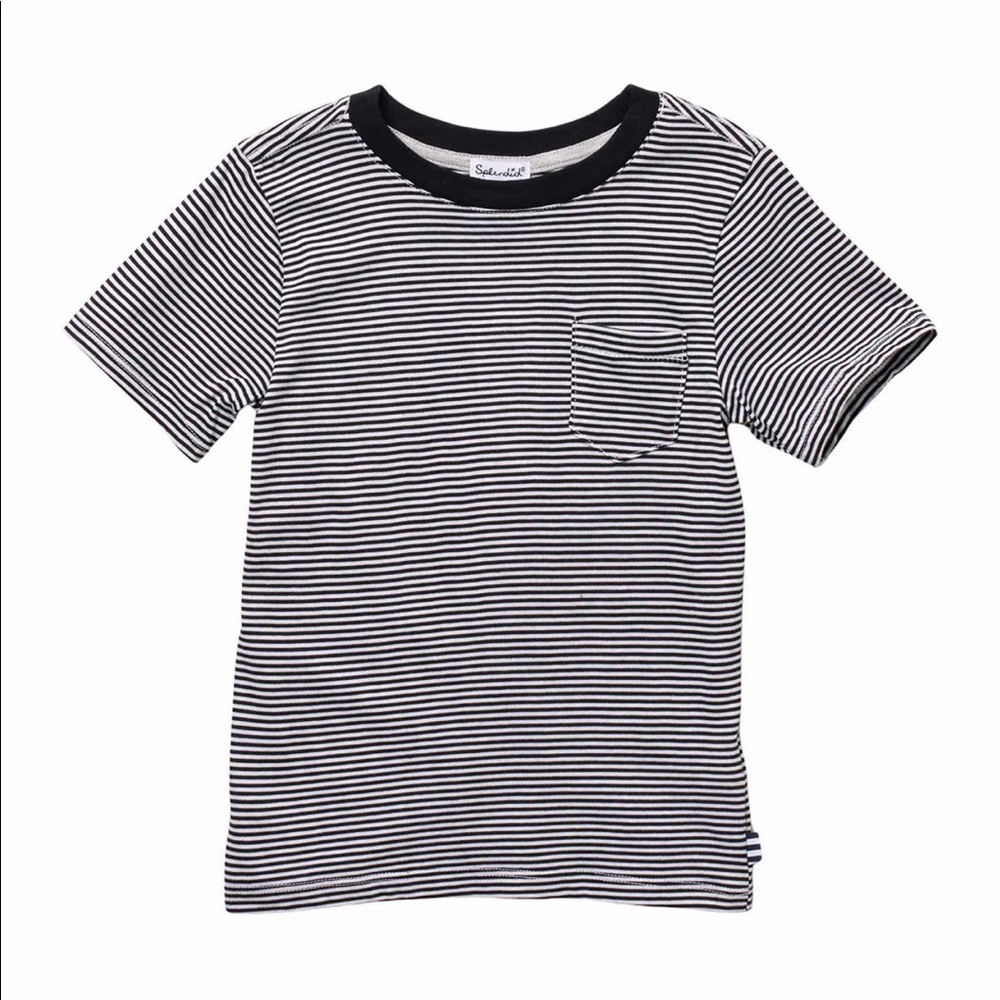 🔥🔥 NWT Splendid Crew Neck Striped T-Shirt